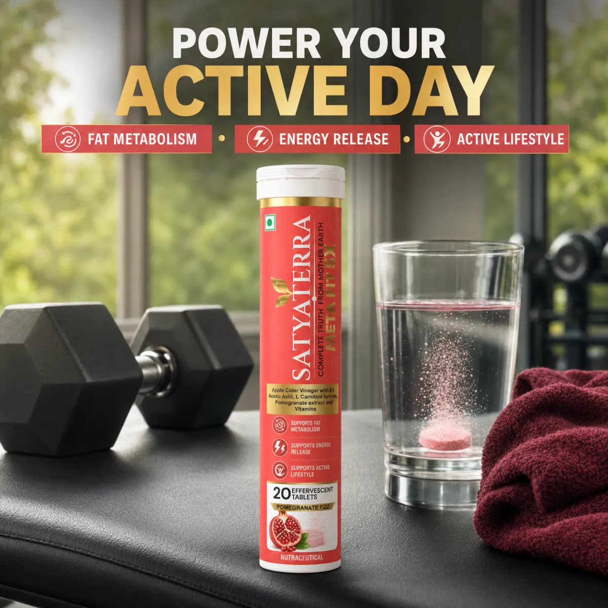 The science behind MetaFit 5X™: apple cider vinegar & metabolic support