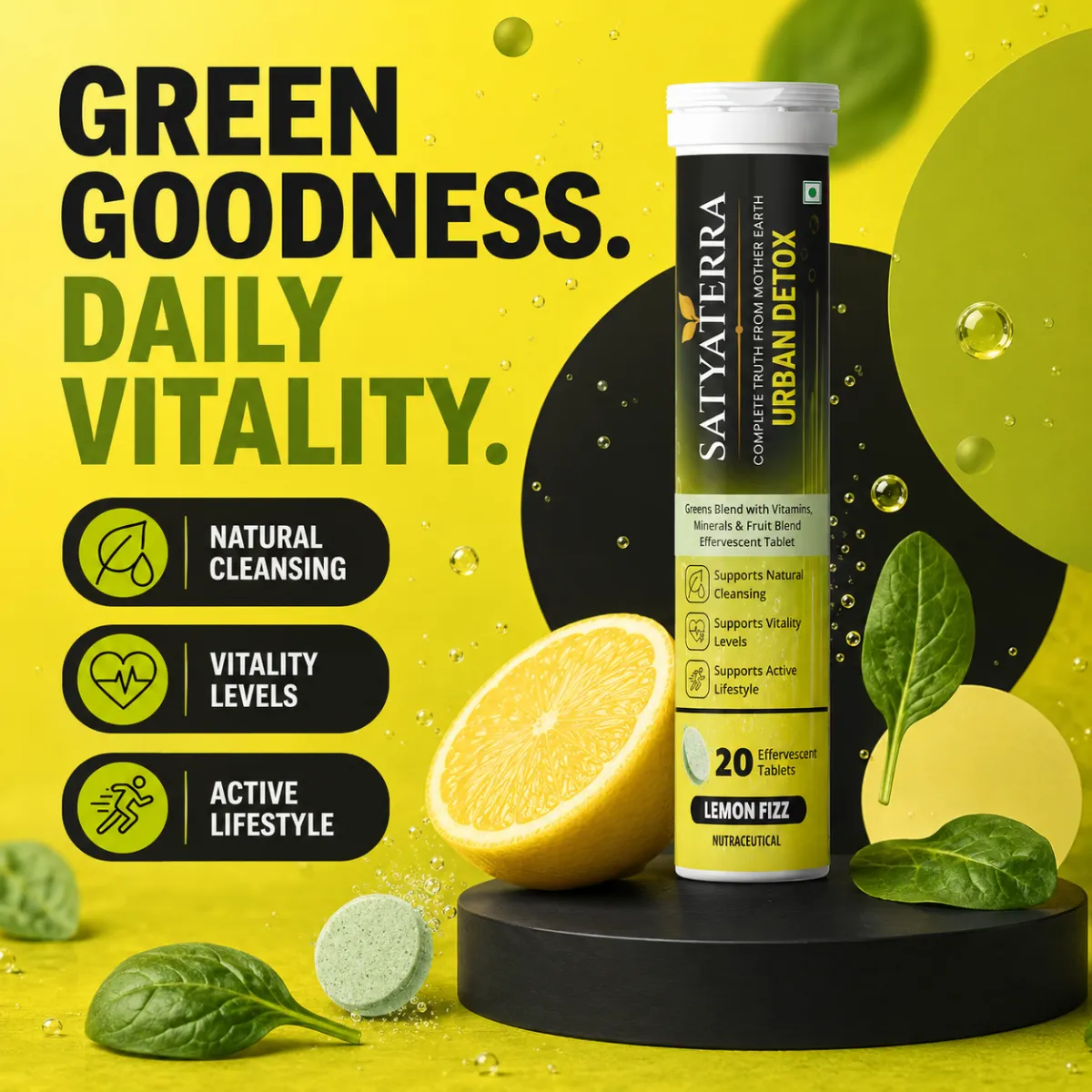 The science behind Urban Detox™: leafy greens & spirulina