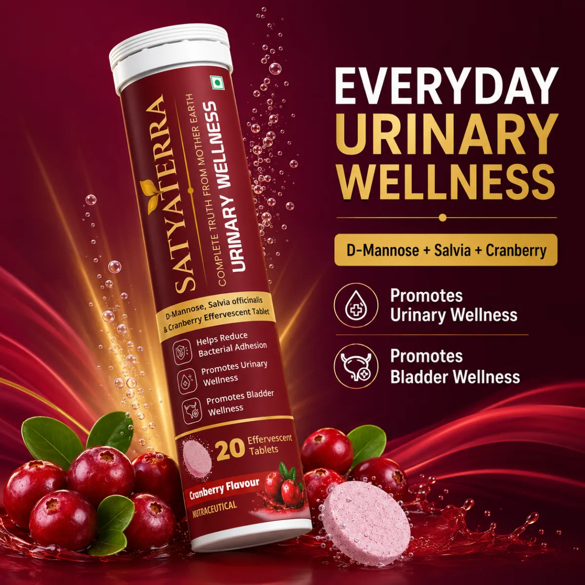The science behind Urinary Wellness™: cranberry, D-mannose & botanicals